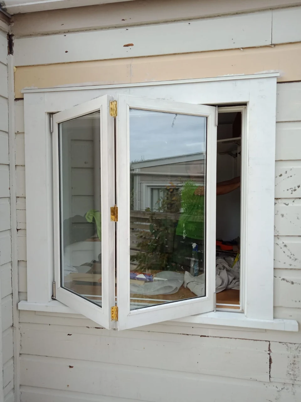 Timber window installation